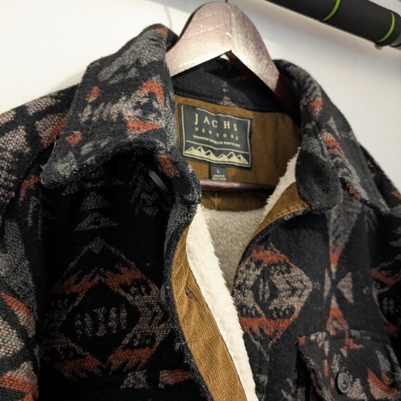 Sherpa Lined Wool Jacket - Jachs - Picture 2 of 5